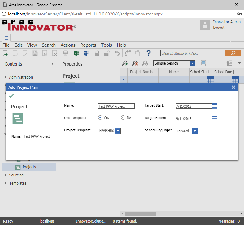 Aras Innovator – Project – Projects – Brassai Kao’s Tech Weave