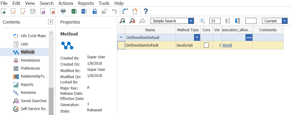 Project - Error - OnShowItemDefault - 02