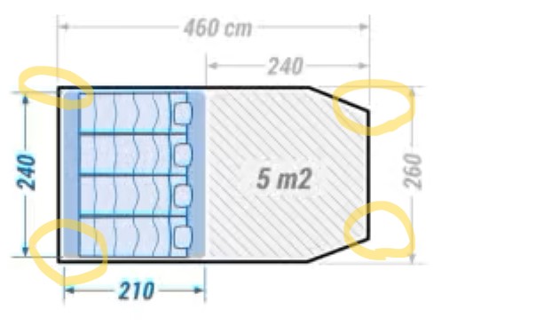 迪卡儂 4.1 黑黑帳 搭建教學